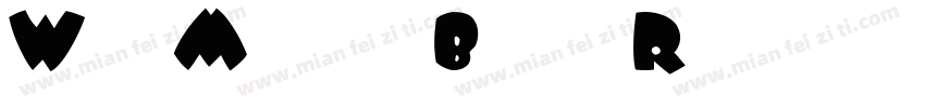 Wax Museum Black Reg字体转换